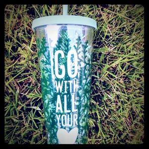 Starbucks 24 oz NEW reusable cup.